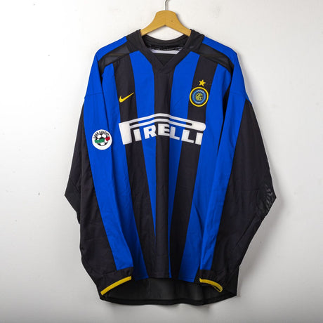 maglia home inter nike cannavaro n13 ML 2002/2003