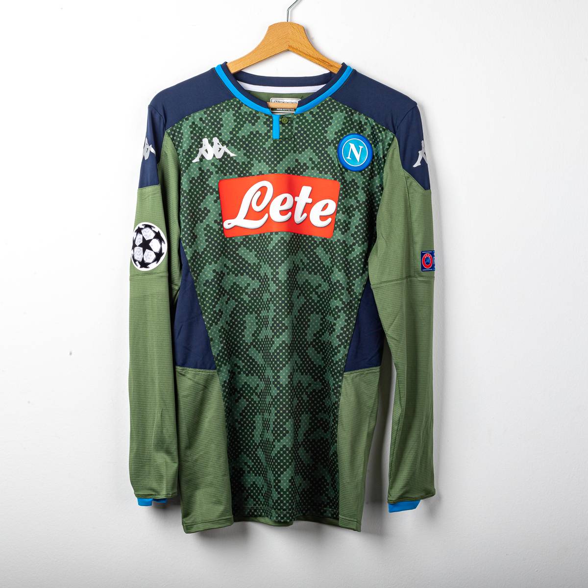 Maglia Napoli Away UEFA Kappa Insigne 24 ml 2019/2020