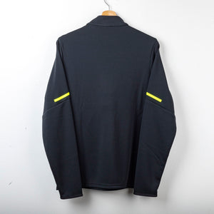 Felpa 1/2 Zip Nera Fluo Lazio Mizuno 2025/2026