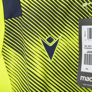 giacca allenamento bambino lazio gialla fluo 2020/2021