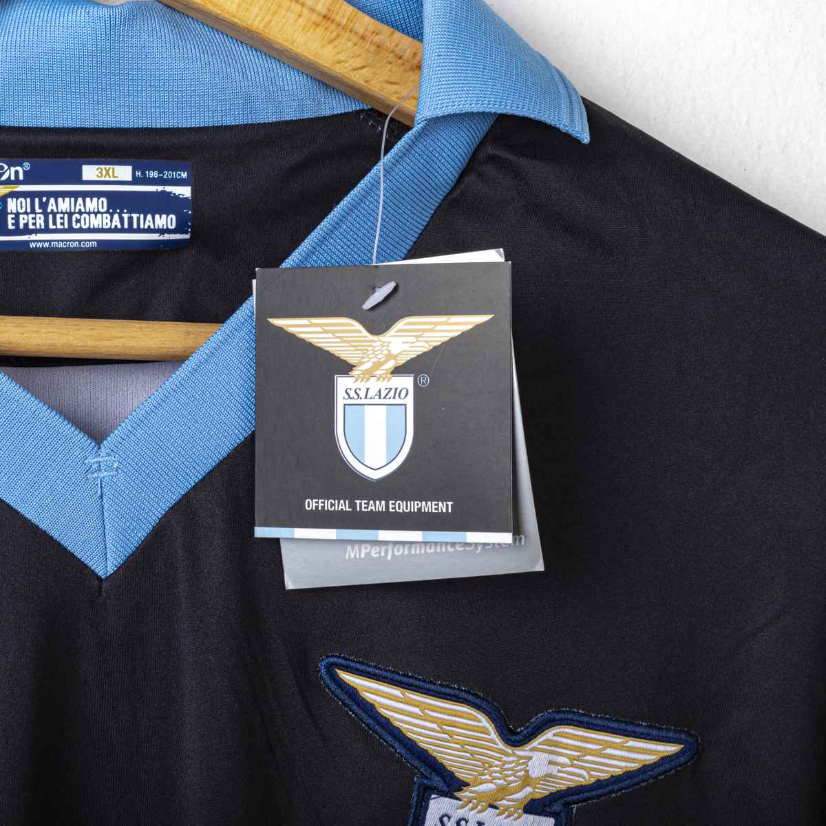 Maglia Nera Away Lazio Macron 2015/2016