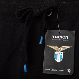 Bermuda felpato Lazio nero bambino 2019/2020