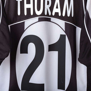 Juventus Lotto Fastweb Thuram 21 2002/2003 Home Shirt