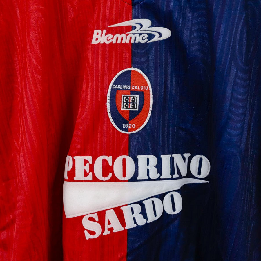 Maglia Home Cagliari Biemme O'neill n10 1998/1999 by BIEMME - Home (9)