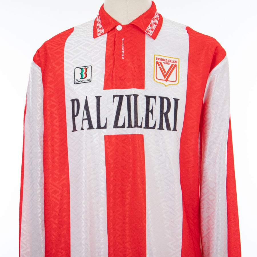 Maglia Home Vicenza Biemme Cornacchini 11 1996/1997 by BIEMME - Home (8)