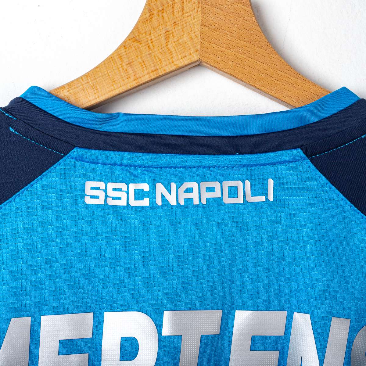 Maglia Home Napoli Kappa Mertens 14 Uefa 2018/2019