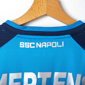 Maglia Home Napoli Kappa Mertens 14 Uefa 2018/2019
