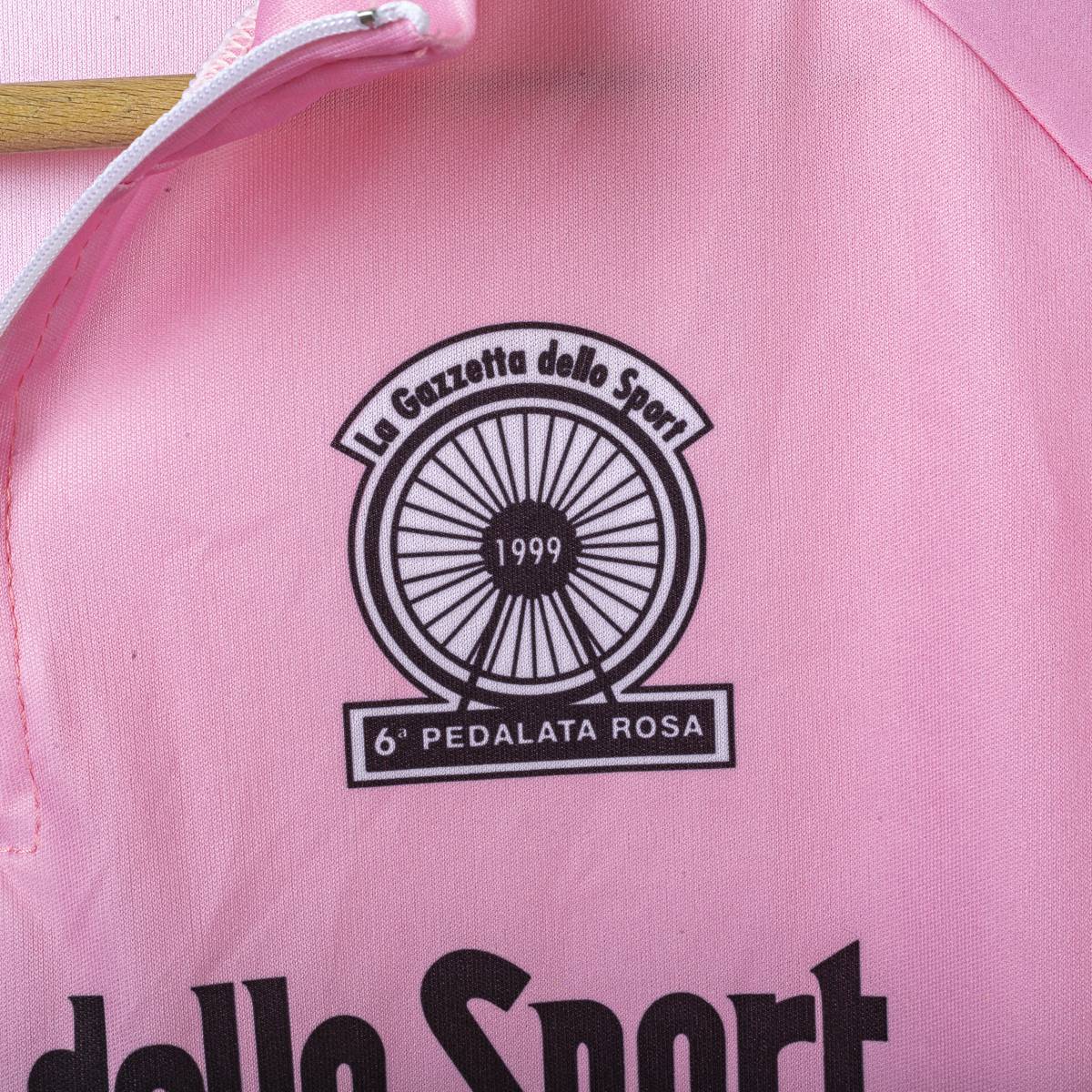 Maglia Rosa Ciclismo Mercatone Uno Fila 1999/2000