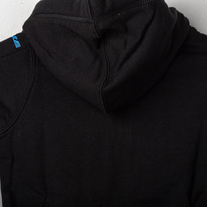 Felpa bambino Lazio nera full zip con cappuccio 2019/2020