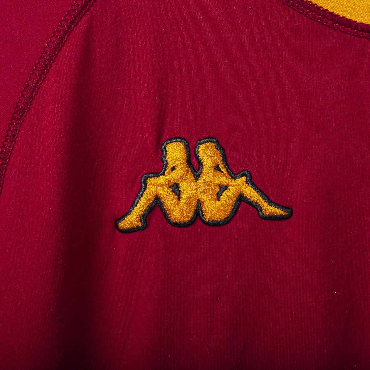 Maglia Home As Roma Kappa Batistuta n18 2000/2001
