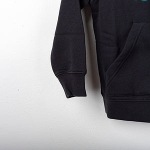 Felpa con Cappuccio Bambino SS Lazio Mizuno Nera 2023/2024