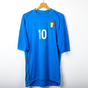 Italy Kappa Totti 10 2002 Home Shirt