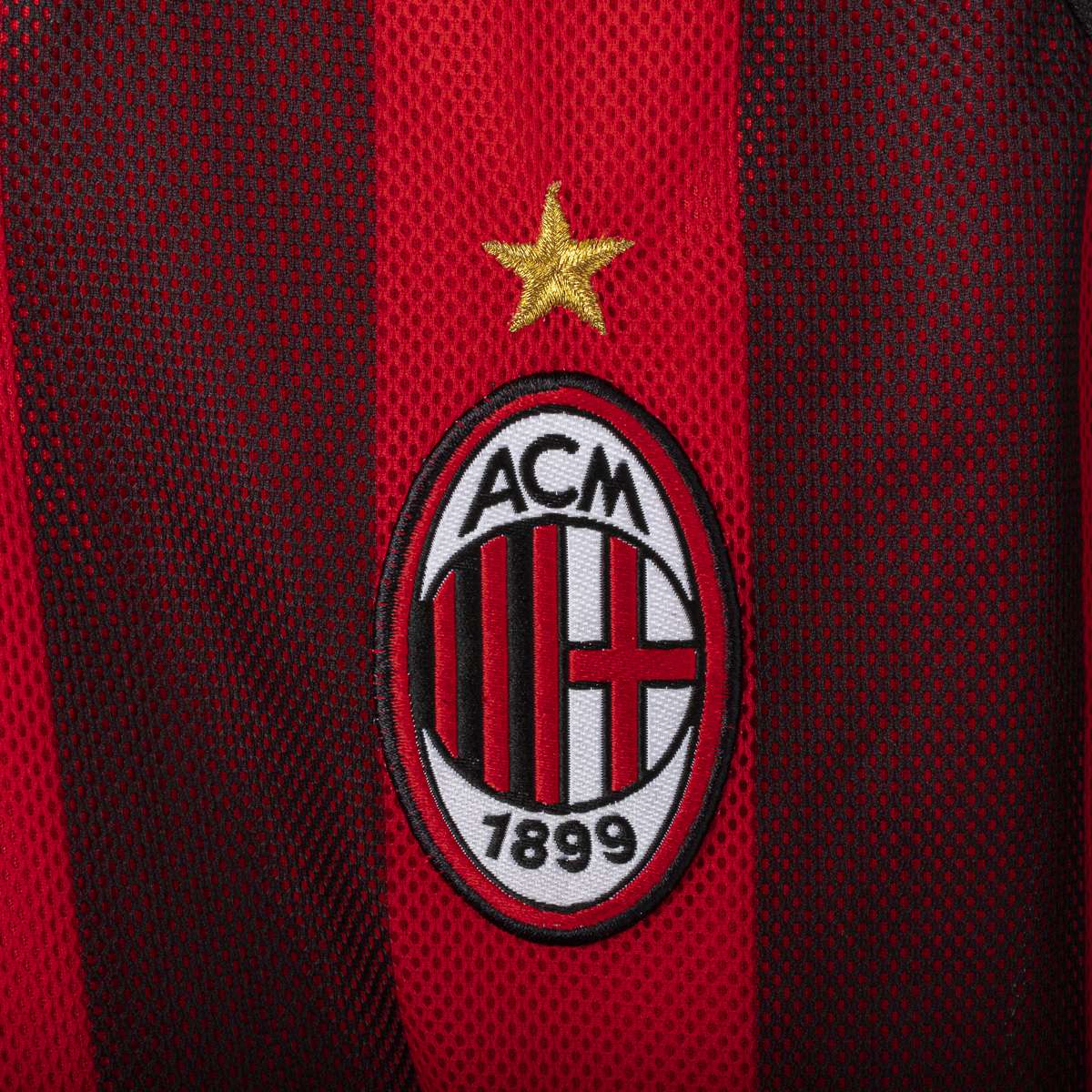 maglia home ac milan Adidas Maldini n3 2002/2003