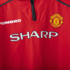Maglia Manchester United Home Umbro Beckham 7 1999/2000