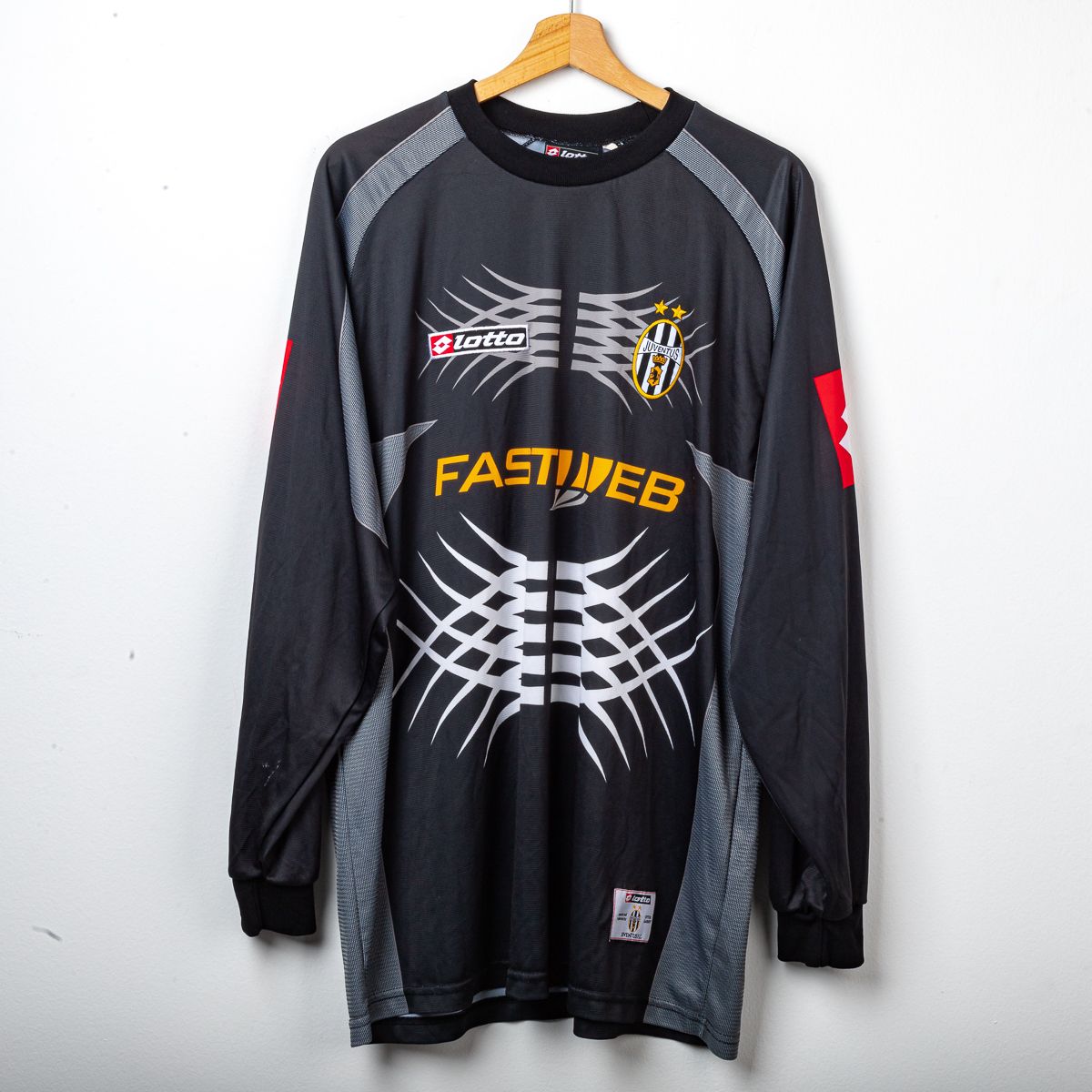 Maglia Portiere Juventus Lotto Fastweb Buffon 1 2001/2002