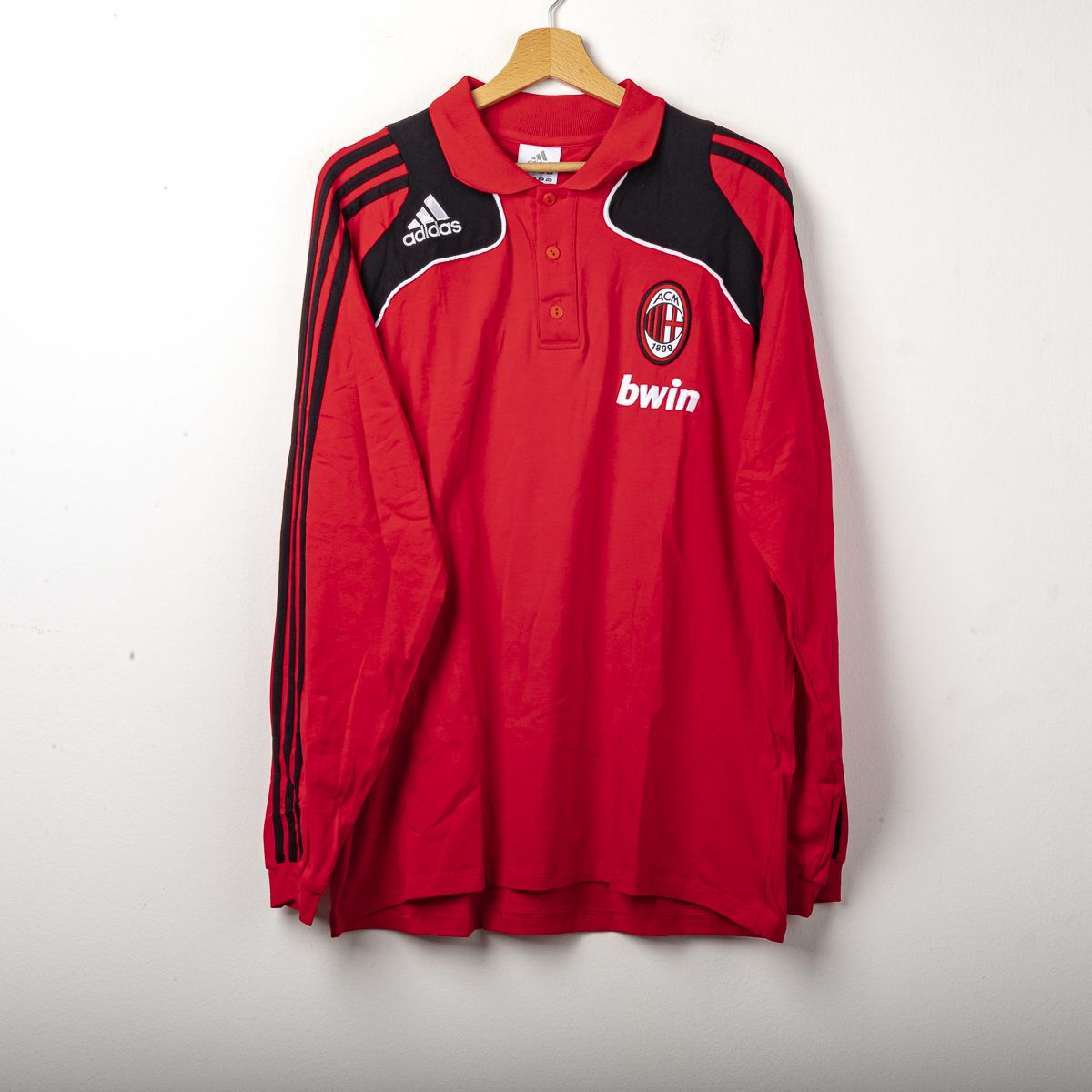 Polo Milan Adidas Bwin ml con cartellino 2008/2009
