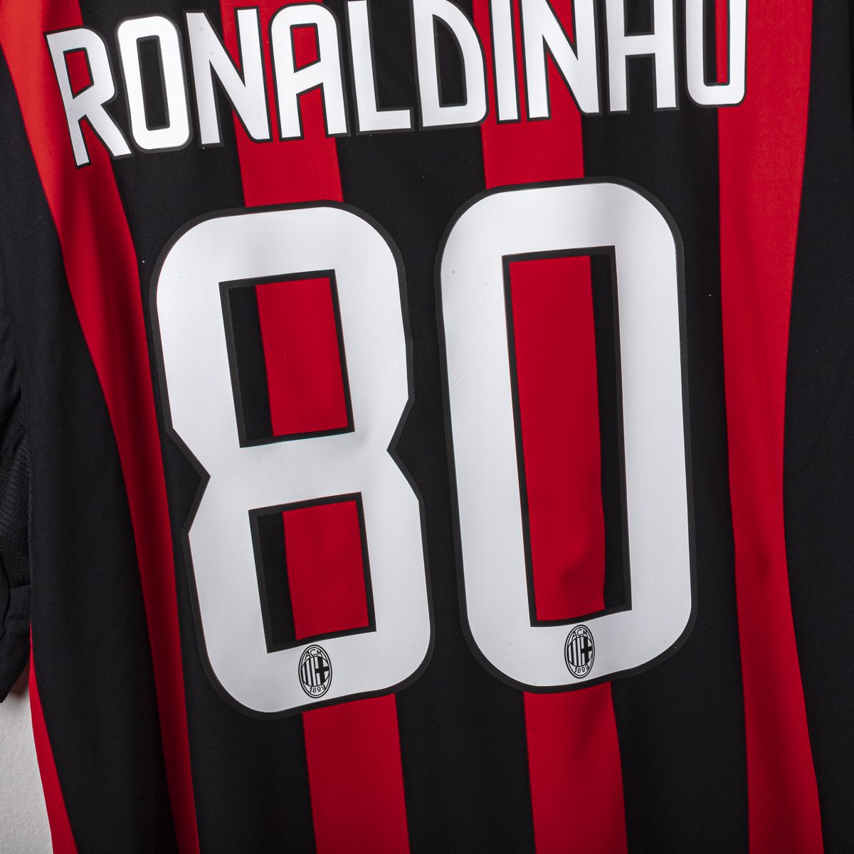 Maglia Home Milan Adidas Ronaldinho n80 2008/2009