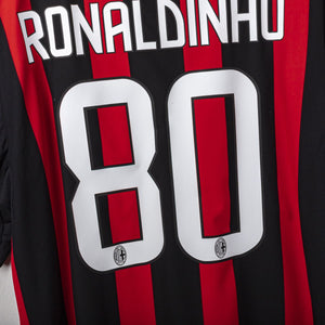 Maglia Home Milan Adidas Ronaldinho n80 2008/2009
