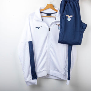 Tuta Travel Ss Lazio Bianca Mizuno 2025/2026