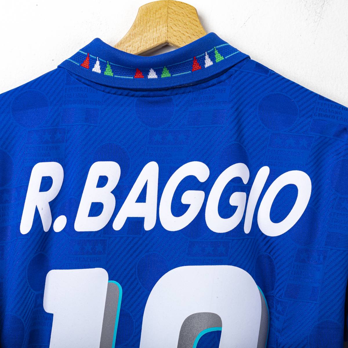 Maglia Home Italia Diadora R.Baggio 10 Mondiale 1994