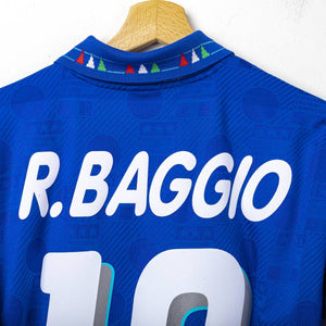 Maglia Home Italia Diadora R.Baggio 10 Mondiale 1994