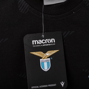 T-shirt Lazio Nera Macron Bambino 2020
