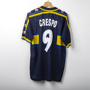 1999/2000 Third Parma Champion Parmalat Crespo 9 Jersey
