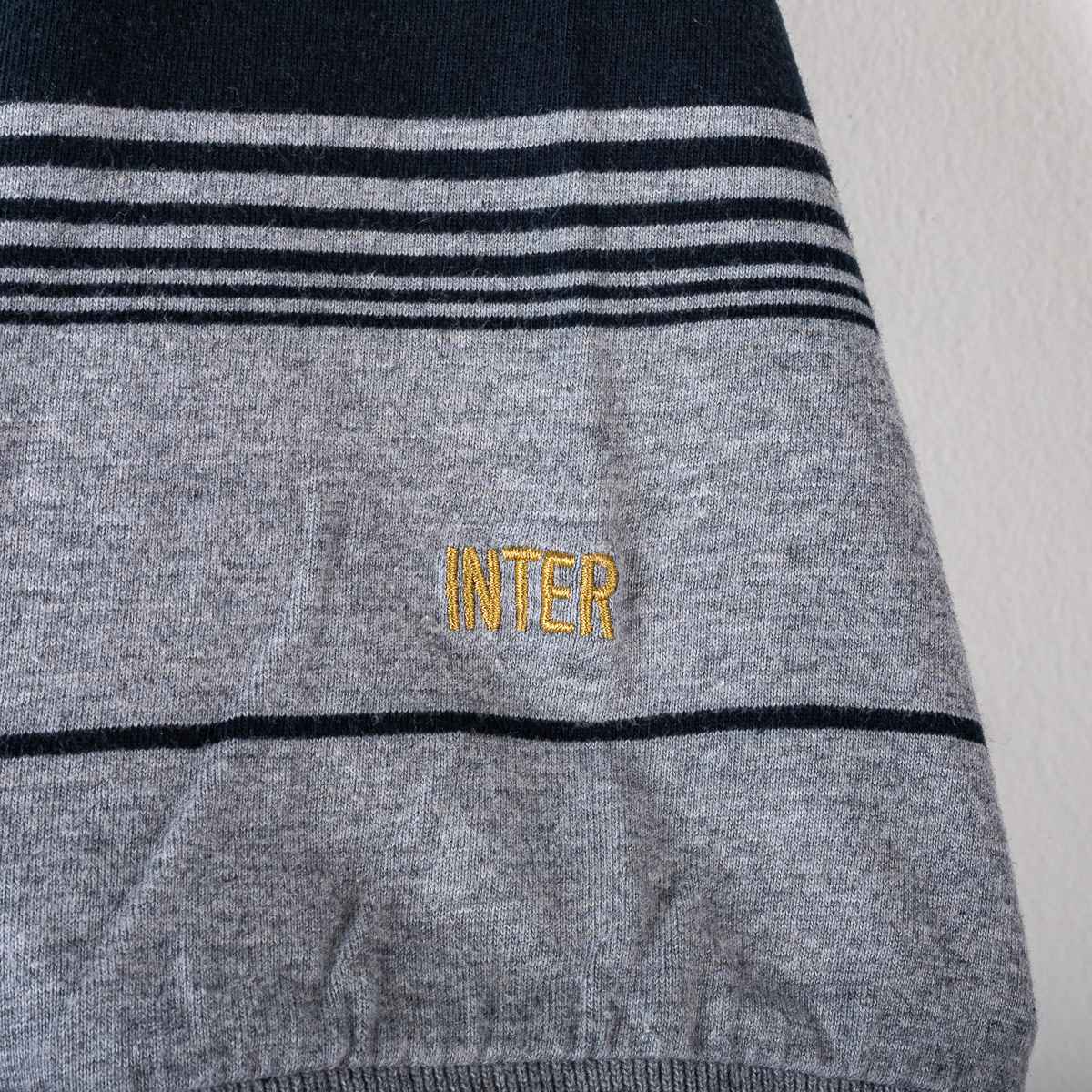 Nike Inter 2009/2010 Grey Polo Shirt