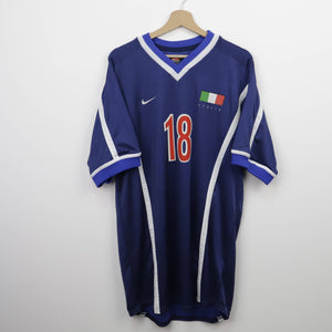 Maglia Home Italia Nike Vermiglio n°18 Mondiale 1998