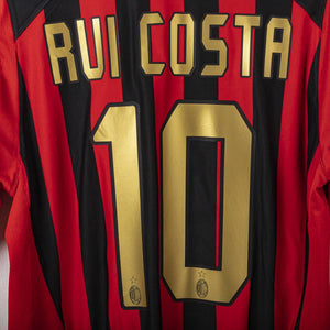 Maglia Home Adidas Ac Milan Rui Costa n10 2005/2006