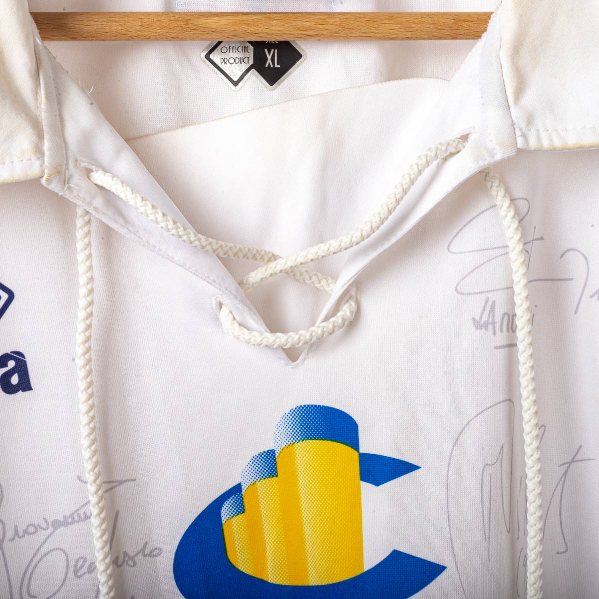 Maglia away genoa errea autografata 2004/2005