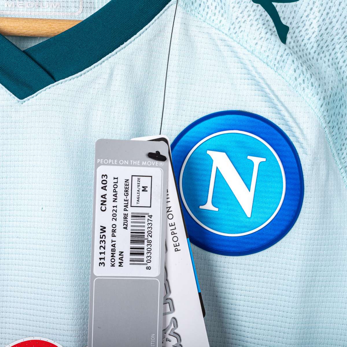 Maglia Napoli Away Kappa Politano 21 ml 2020/2021