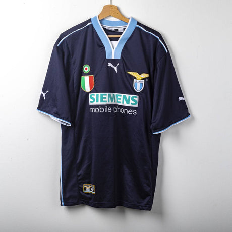 2000/2001 Away Lazio Puma Siemens Nesta 13 Jersey