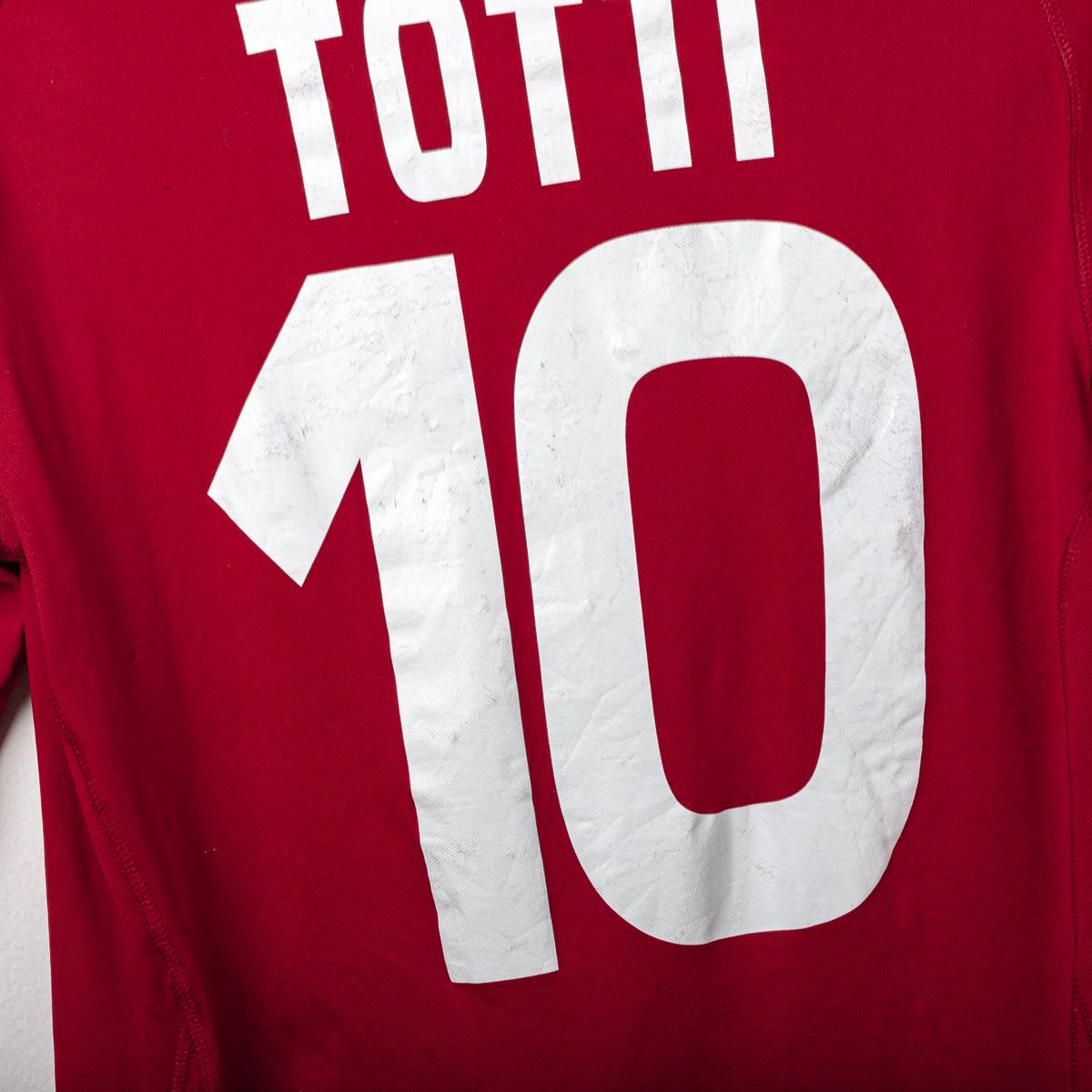 Maglia Home Roma Kappa Totti n10 con cartellino 2007/2008