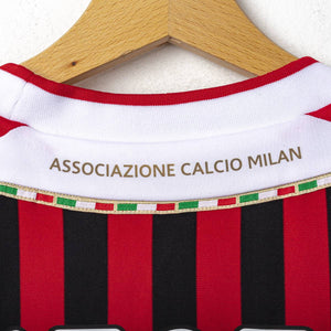 maglia home milan Adidas Nesta 13 2011/2012  79x51
