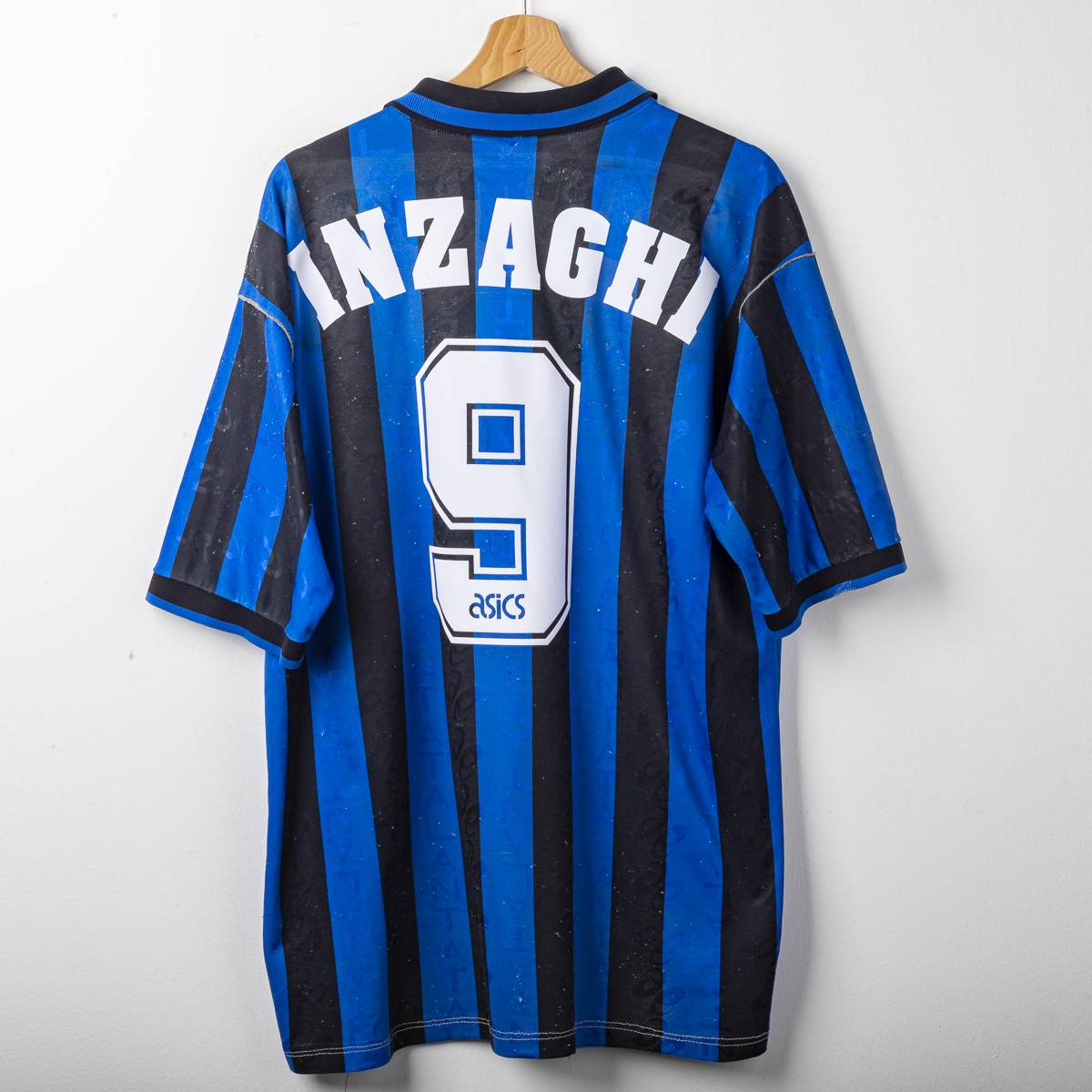 1996/1997 Home Atalanta Asics Inzaghi 9 Jersey 