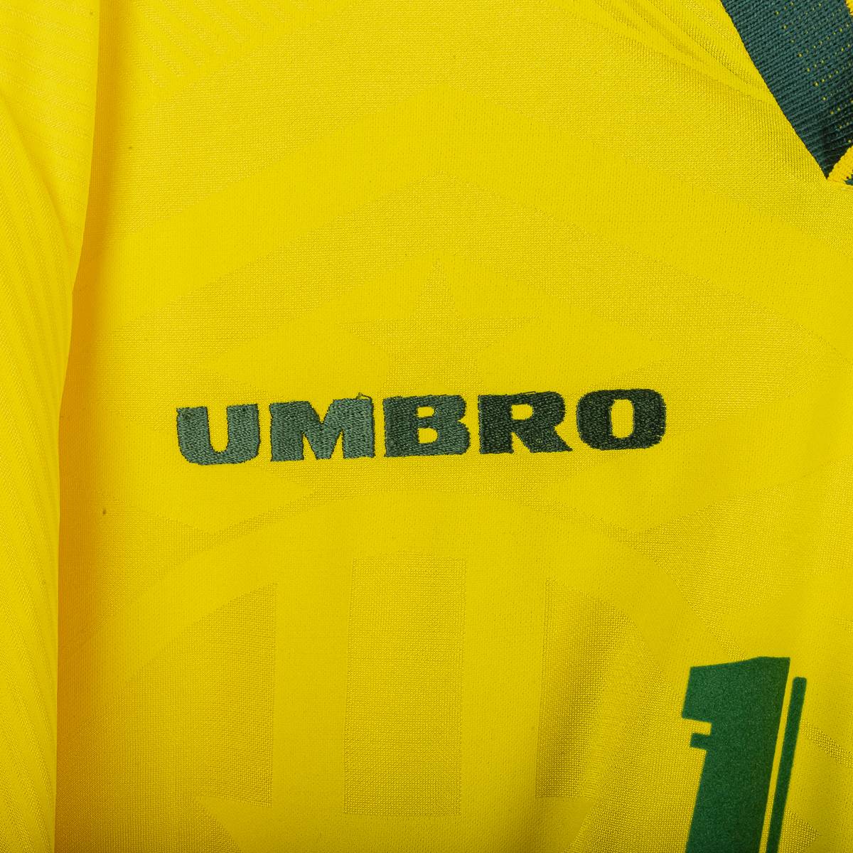 Maglia Home Umbro Brasile Romario n11 1994 Mondiale
