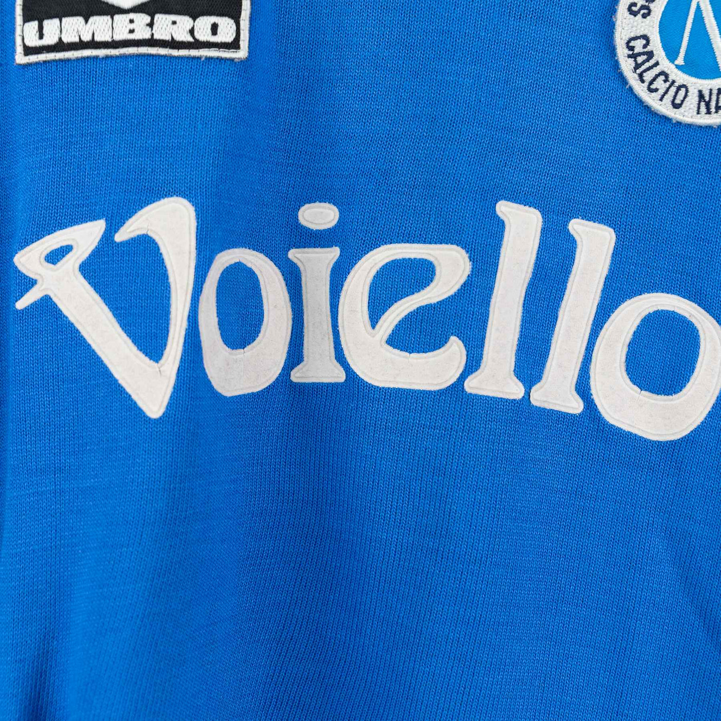 T-shirt Allenamento Napoli Umbro Voiello ML 1992/1993