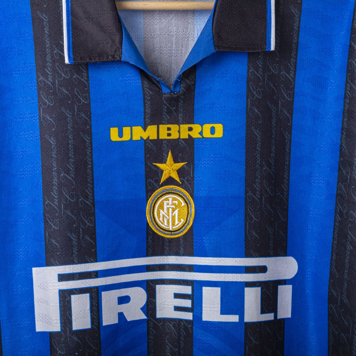 Maglia Home Inter Umbro Pirelli Zanetti N4 1996/1997