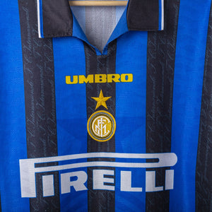 Maglia Home Inter Umbro Pirelli Zanetti N4 1996/1997