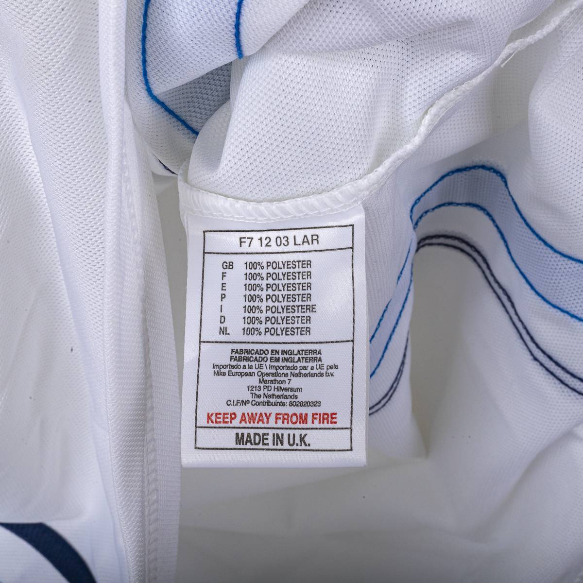 Maglia Away Napoli Nike con cartellino 1997/1998