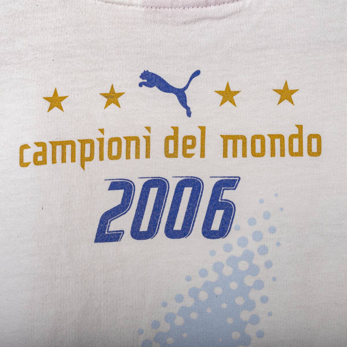 t-shirt celebrativa italia Mondiali 2006