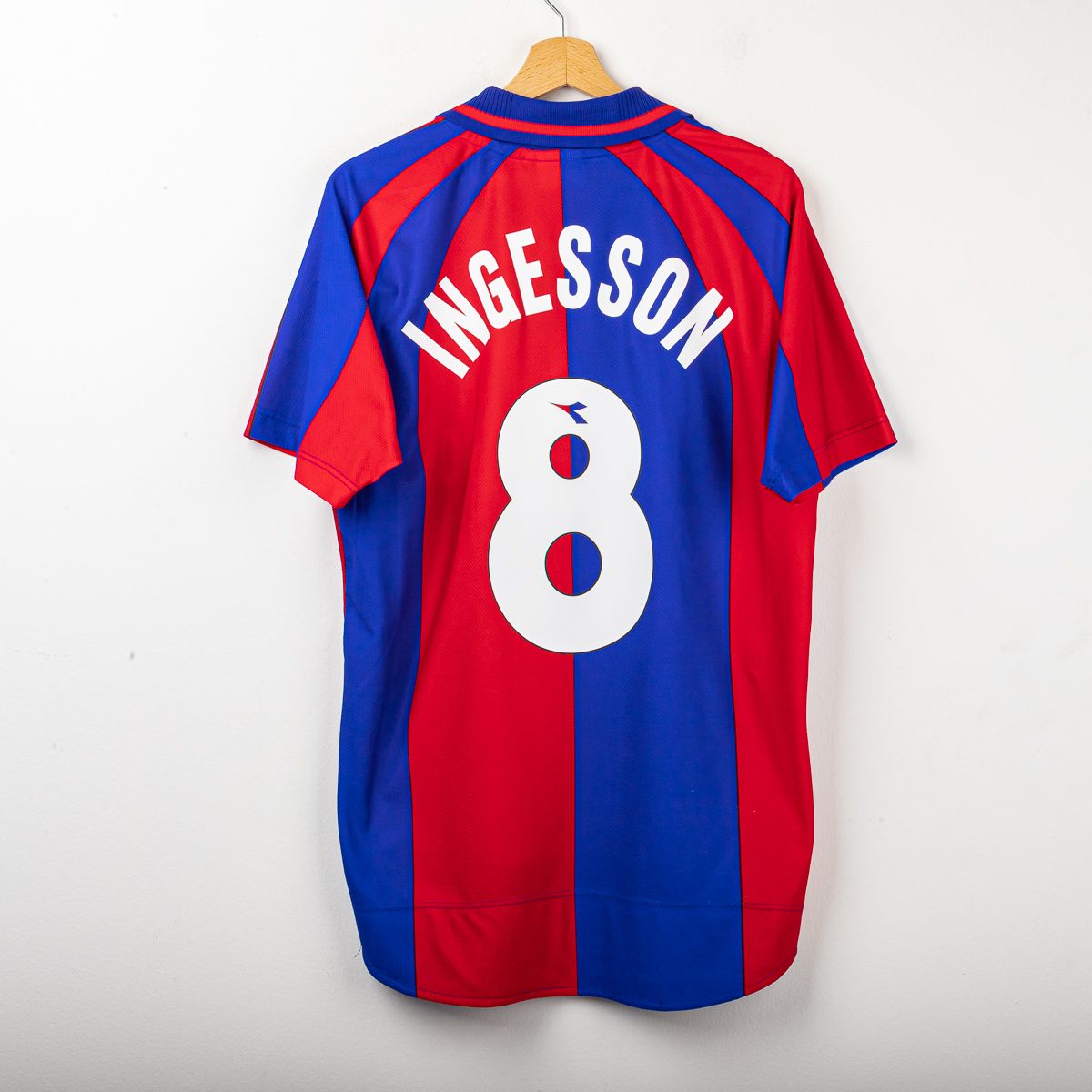 Maglia Home Fc Bologna Diadora Ingesson 8 1998/1999