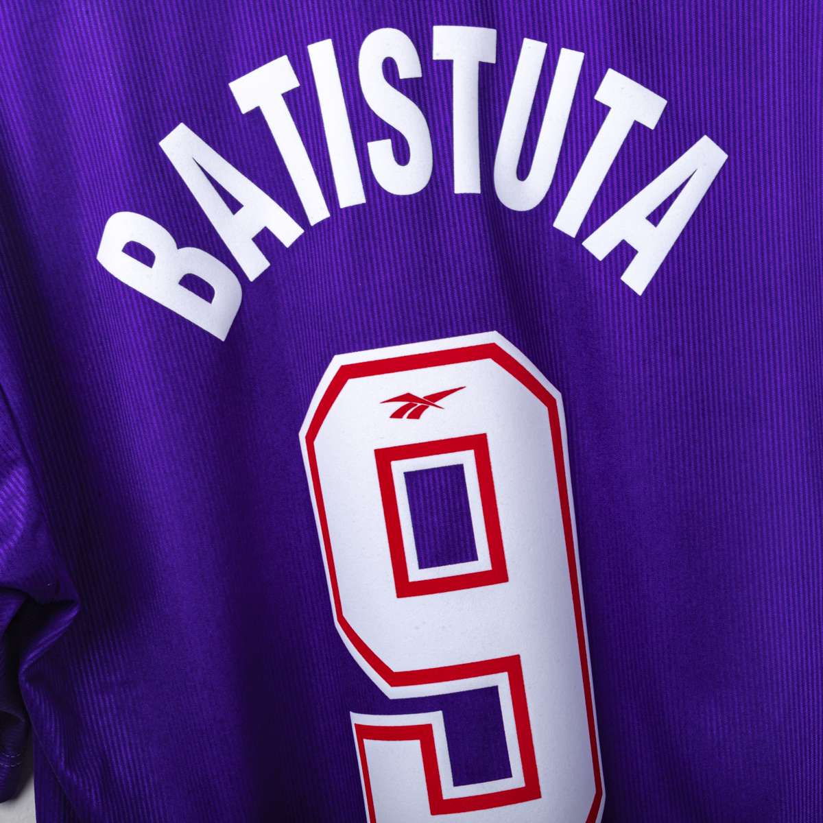 maglia home fiorentina reebook sammontana batistuta 9 1996/1997
