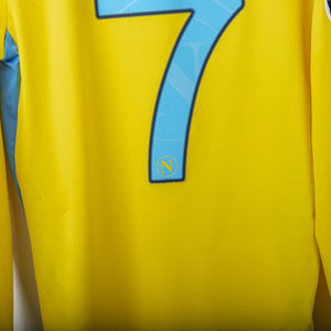 Maglia Third Napoli Macron Lete Cavani 7 UCL 2011/2012