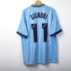 Lazio Umbro Cirio Signori 11 Home Shirt 1996/1997