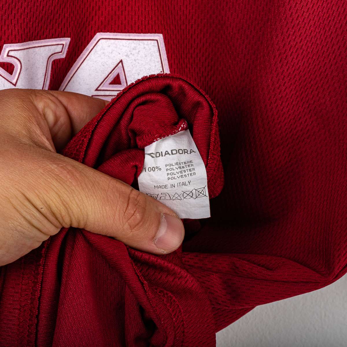 Roma Diadora Ina Assitalia 1998/1999 Home Shirt