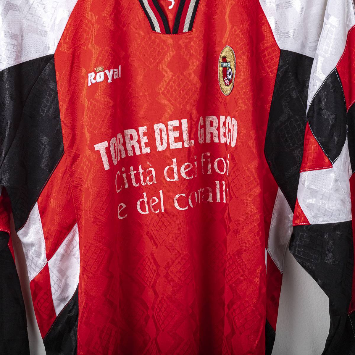 maglia home turris royal n15 1998/1999 72x58