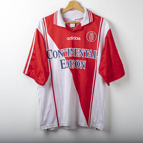 Monaco Adidas Continental Henry 28 1997/1998 Home Shirt