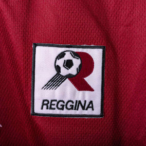 Reggina Home Shirt Asics Caffè Mauro Pirlo 30 1999/2000
